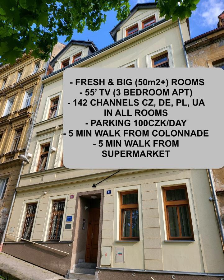Excellent Apartments In Spa City Center 5 Min Walk From The Colonnade KLV Exterior foto